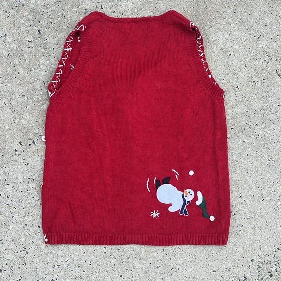 Vintage! Heirloom Collectibles Winter/Christmas Sweater Vest-Small Perfect 80's - Picture 4 of 5
